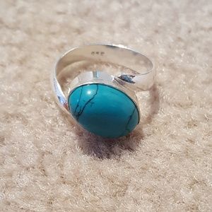 Sterling Silver (size 7 3/4) Ring